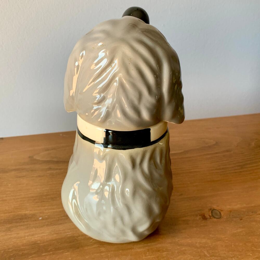 Vtg 60’s McCoy Alpo USA Dan the Dog Ceramic Pottery Cookie Treat Jar 8” USA - Picture 7 of 13